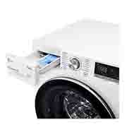 LG 9 kg / 5 kg Kuivaava pesukone(Valkoinen) - Steam, Energialuokka E, AI DD™, Smart Diagnosis™ - Wi-Fi-yhteys, CV40V5S2E, thumbnail 5