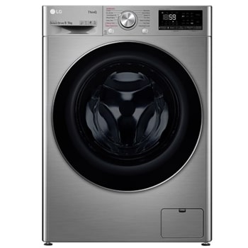 9 kg / 6 kg Kuivaava pesukone(Grafiitti) - Steam, Energialuokka E, TurboWash™, AI DD™, Smart Diagnosis™ - Wi-Fi-yhteys1