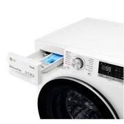 LG 9 kg / 6 kg Kuivaava pesukone(Valkoinen) - Steam, Energialuokka E, TurboWash™, AI DD™, Smart Diagnosis™ - Wi-Fi-yhteys, P4AQVH1WE, thumbnail 5