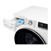 LG 7 kg / 5 kg Kuivaava pesukone(Valkoinen) - Steam, Energialuokka E, TurboWash™, AI DD™, Smart Diagnosis™ - Wi-Fi-yhteys, P4AOQH1WS, thumbnail 5