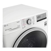 LG 8 kg Pyykinpesukone(Valkoinen) - Steam, Energialuokka D, AI DD™, Smart Diagnosis™ - Wi-Fi-yhteys, W4WV408S1W, thumbnail 7