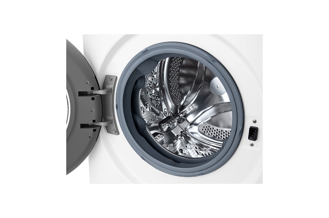 LG 9 kg Pyykinpesukone(Valkoinen) - Steam, Energialuokka D, AI DD™, Smart Diagnosis™, F4WV409S3W, thumbnail 3