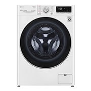 LG 9 kg / 6 kg Kuivaava pesukone(Valkoinen) - Steam, Energialuokka E, AI DD™, Smart Diagnosis™ - Wi-Fi-yhteys, k4dv409s1we, K4DV409S1WE, thumbnail 1