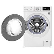 LG 9 kg / 6 kg Kuivaava pesukone(Valkoinen) - Steam, Energialuokka E, AI DD™, Smart Diagnosis™ - Wi-Fi-yhteys, k4dv409s1we, K4DV409S1WE, thumbnail 2