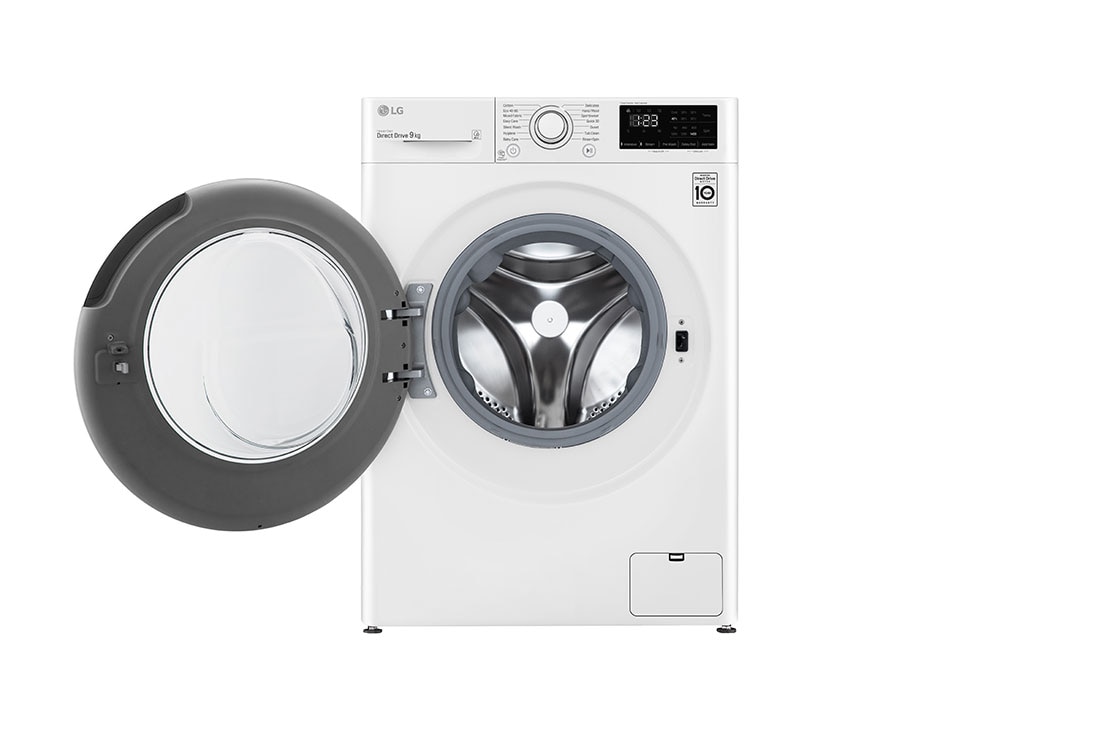 LG 9 kg Pyykinpesukone(Valkoinen) - Energialuokka D, AI DD™, Smart Diagnosis™, F4WP209N0W, thumbnail 2