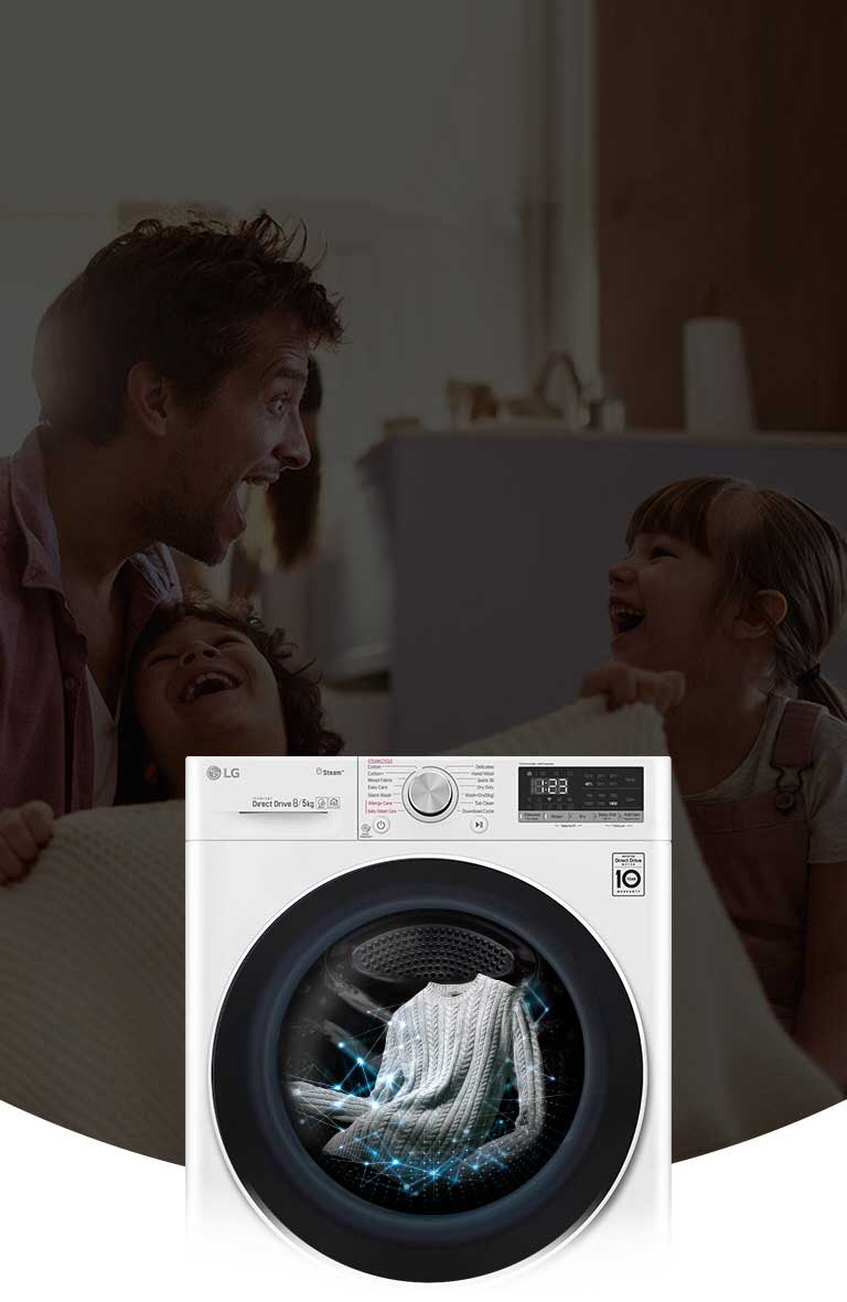 Fiksumpaa pyykinpesua 18% hellävaraisemman vaatehuollon avulla4