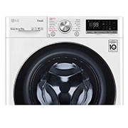 LG 9 kg Pyykinpesukone(Valkoinen) - Energialuokka B, Steam, TurboWash™, AI DD™, Smart Diagnosis™ - Wi-Fi-yhteys, F6WV709S1W, F6WV709S1W, thumbnail 4