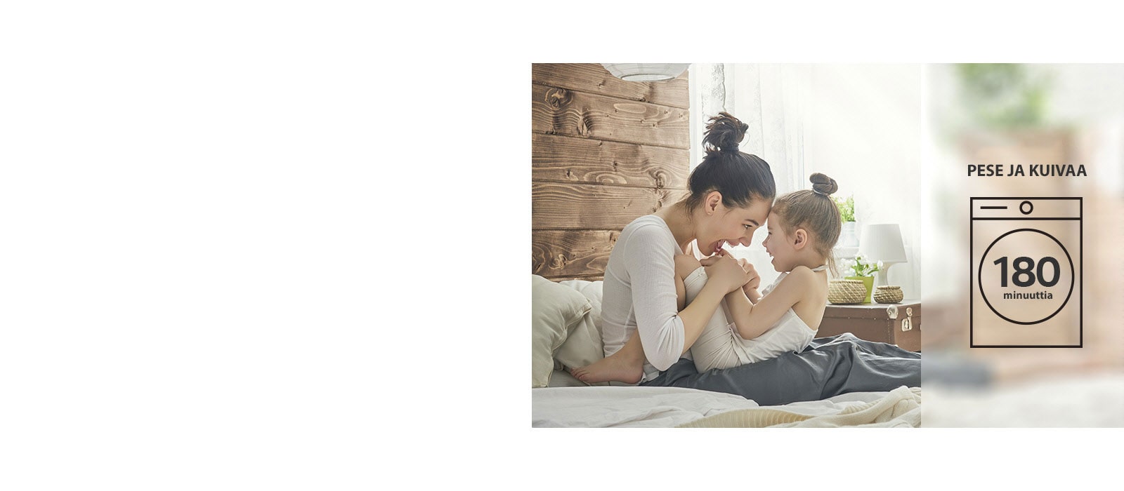 Säästä aikaa pesuun