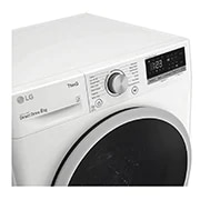 LG 8 kg Pyykinpesukone(Valkoinen) - Energialuokka C, AI DD™, Smart Diagnosis™ - Wi-Fi-yhteys, P4AOTN1WE, thumbnail 7