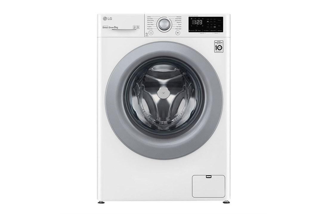 LG 9 kg Pyykinpesukone(Valkoinen) - Energialuokka B, AI DD™, Smart Diagnosis™, P4A3VN3WE, P4A3VN3WE