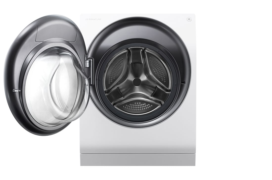 LG 12 kg / 7 kg LG SIGNATURE  Kuivaava pesukone(Valkoinen) - Steam, Energialuokka A, TurboWash™, Auto Dose, Smart Diagnosis™ - Wi-Fi-yhteys, LSWD100E, thumbnail 2