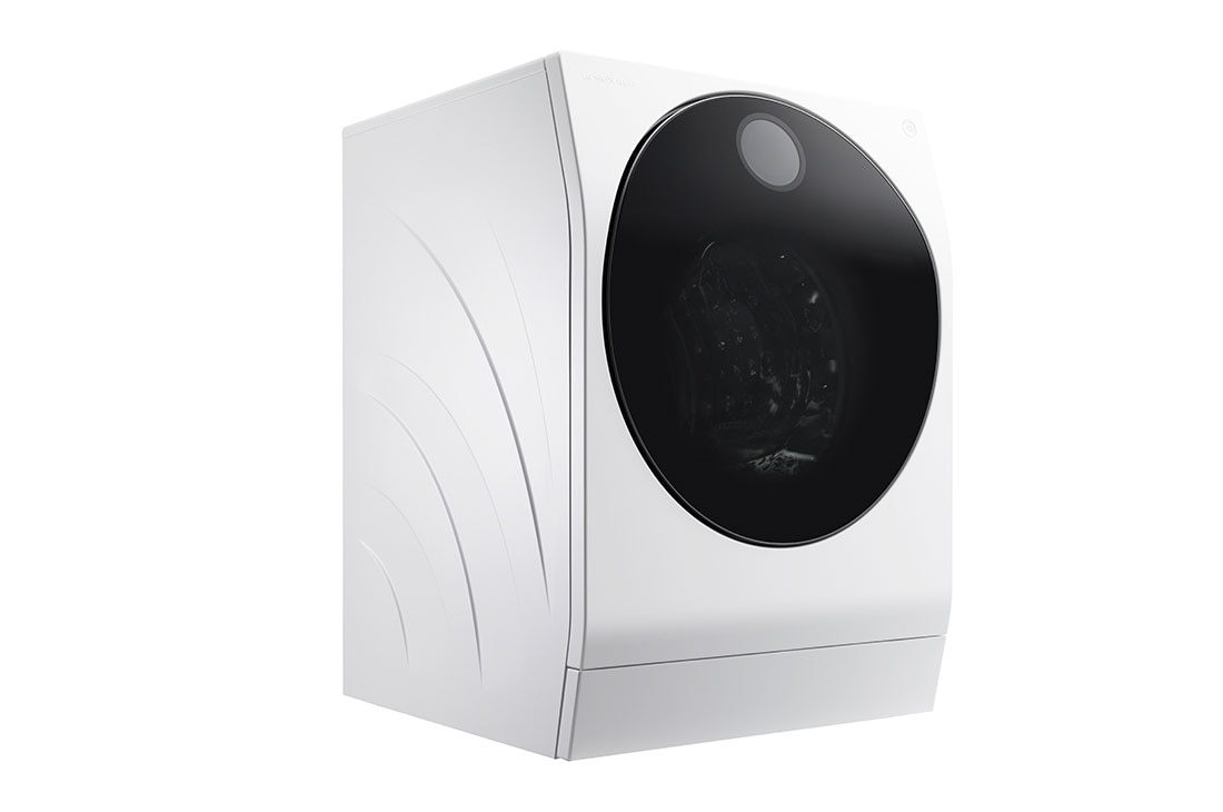 LG 12 kg / 7 kg LG SIGNATURE  Kuivaava pesukone(Valkoinen) - Steam, Energialuokka A, TurboWash™, Auto Dose, Smart Diagnosis™ - Wi-Fi-yhteys, LSWD100E, thumbnail 5