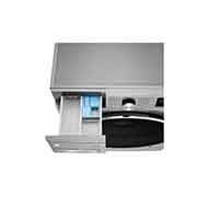 LG 9 kg / 6 kg Kuivaava pesukone(Stainless Silver) - Steam, Energialuokka E, TurboWash™, AI DD™, Smart Diagnosis™ - Wi-Fi-yhteys, P4AQVH1VE, P4AQVH1VE, thumbnail 6