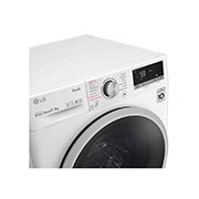 LG 8 kg / 6 kg Kuivaava pesukone(Valkoinen) - Energialuokka E, AI DD™, Smart Diagnosis™ - Wi-Fi-yhteys, P4AOTH1WE, P4AOTH1WE, thumbnail 7