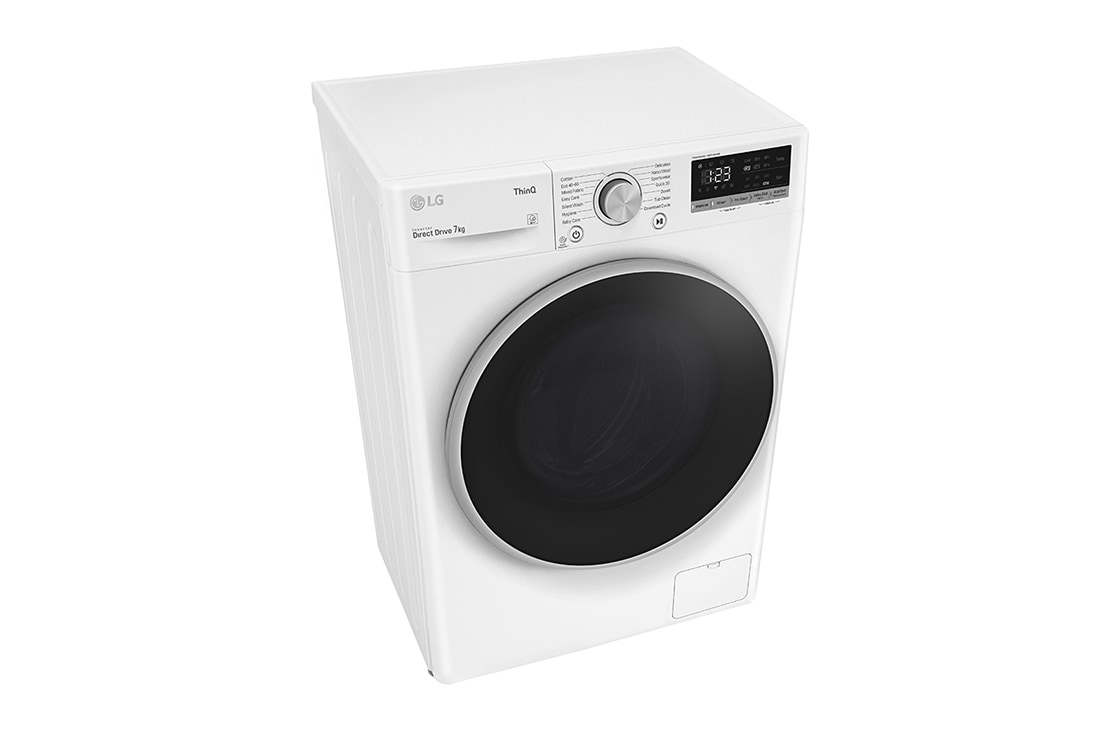 LG 7 kg Pyykinpesukone(Valkoinen) - Energialuokka D, AI DD™, Smart Diagnosis™ , P2A3QN1WSE, P2A3QN1WSE, thumbnail 8