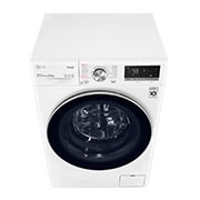 LG 8 kg / 6 kg Kuivaava pesukone(Valkoinen) - Steam, Energialuokka E, AI DD™, Smart Diagnosis™ - Wi-Fi-yhteys, CV50T6S2E, CV50T6S2E, thumbnail 9