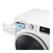 LG 8 kg Pyykinpesukone(Valkoinen) - Energialuokka B, TurboWash™, AI DD™, Smart Diagnosis™ - Wi-Fi-yhteys, K4WV508N1WB, thumbnail 6