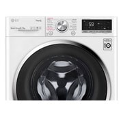 LG 8 kg / 6 kg Kuivaava pesukone(Valkoinen) - Steam, Energialuokka E, AI DD™, Smart Diagnosis™ - Wi-Fi-yhteys, F4DV508S2WE, thumbnail 3