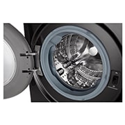 LG 10.5 kg / 7 kg Kuivaava pesukone(Musta) - Auto Dose, Steam, Energialuokka E, TurboWash™360, AI DD™ , Smart Diagnosis™ - Wi-Fi-yhteys, CV90J7S2BA, thumbnail 3