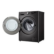 LG 11 kg Pyykinpesukone(Musta) - Auto Dose, Steam, Energialuokka A, TurboWash360™, AI DD™, Smart Diagnosis™ - Wi-Fi-yhtey, Right Open, FV94ENS2QA, thumbnail 13