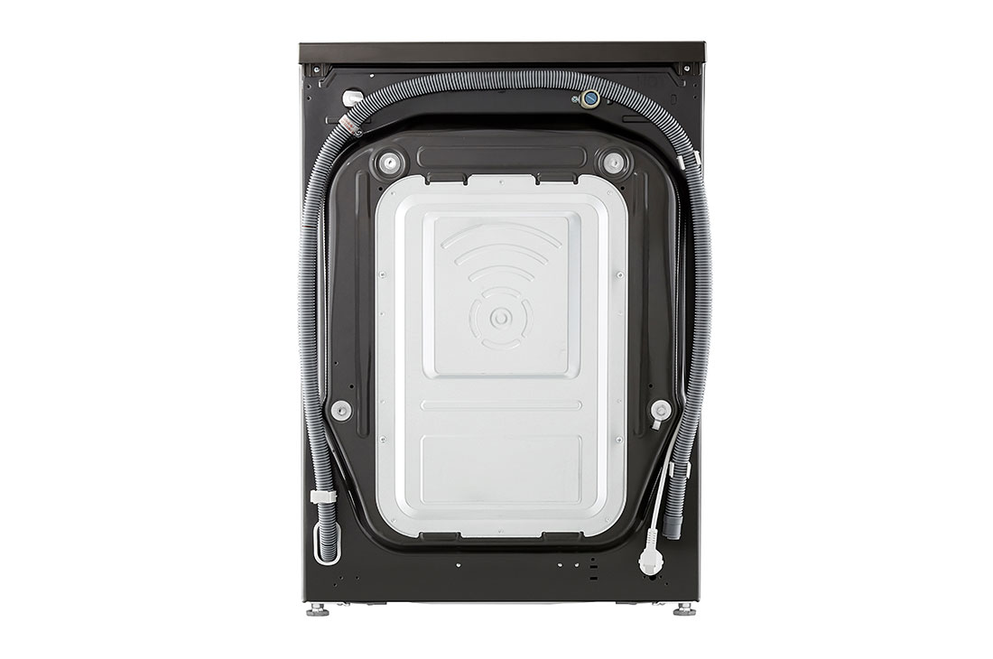 LG 11 kg Pyykinpesukone(Musta) -  Steam, Energialuokka A, TurboWash360™, AI DD™, Smart Diagnosis™ - Wi-Fi-yhtey, Side View, FV94ENS2QN, thumbnail 14