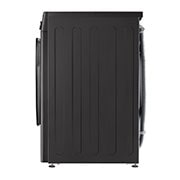LG 11 kg Pyykinpesukone(Musta) -  Steam, Energialuokka A, TurboWash360™, AI DD™, Smart Diagnosis™ - Wi-Fi-yhtey, Side View, FV94ENS2QN, thumbnail 15