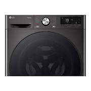 LG 11 kg Pyykinpesukone(Musta) -  Steam, Energialuokka A, TurboWash360™, AI DD™, Smart Diagnosis™ - Wi-Fi-yhtey, Front_Panel_Detail, FV94ENS2QN, thumbnail 6