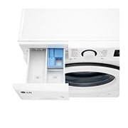LG 11 kg Pyykinpesukone(Valkoinen) - Steam, Energialuokka A, AI DD™, Smart Diagnosis™ , Top_Drawer_Open_Detail, FV34JNS0A1, thumbnail 7