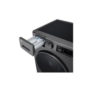 LG 9kg Pyykinpesukone(Musta), Energialuokka A, Steam™, F4T2VYM1S, F4T2VYM1S, thumbnail 5