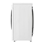 LG Slim 8 kg Pyykinpesukone(Valkoinen) - Steam, Energialuokka A, AI DD™,  Smart Diagnosis™, 47,5cm syvyys, side view, F2Y5PYP3W, thumbnail 14