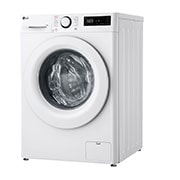 LG 9 kg Pyykinpesukone(Valkoinen) - Steam, Energialuokka A, AI DD™, Smart Diagnosis™, Right View, P4Y5VYW3W, thumbnail 12