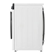 LG 11 kg Pyykinpesukone(Valkoinen) - Auto Dose, Steam, Energialuokka A, TurboWash360™, AI DD™, Smart Diagnosis™ kanssa Wi-Fi, Side View, FV94ENS2BA, thumbnail 14