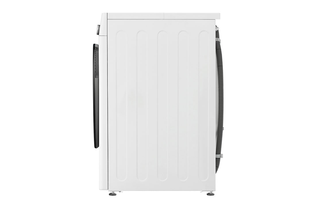 LG 11 kg Pyykinpesukone(Valkoinen) - Steam, Energialuokka A, TurboWash360™, AI DD™, Smart Diagnosis™ kanssa Wi-Fi, side view, F6Y7EYPYW, thumbnail 14