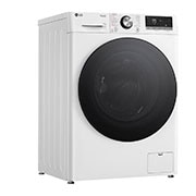 LG 11 kg Pyykinpesukone(Valkoinen) - Steam, Energialuokka A, TurboWash360™, AI DD™, Smart Diagnosis™ kanssa Wi-Fi, Left view, F6Y7EYPYW, thumbnail 10
