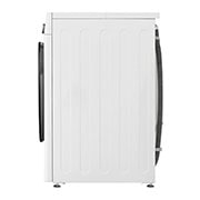 LG 11 kg Pyykinpesukone(Valkoinen) - Steam, Energialuokka A, TurboWash360™, AI DD™, Smart Diagnosis™ kanssa Wi-Fi, side view, F6Y7EYPYW, thumbnail 14