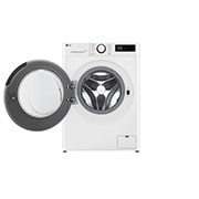 LG 11 kg Pyykinpesukone(Valkoinen) - Steam, Energialuokka A, AI DD™, Smart Diagnosis™, Front door open, F4Y5EYP6W, thumbnail 2