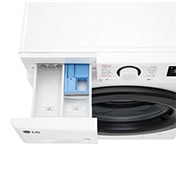 LG 11 kg Pyykinpesukone(Valkoinen) - Steam, Energialuokka A, AI DD™, Smart Diagnosis™, Top drawer open, F4Y5EYP6W, thumbnail 7