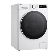LG Slim 8 kg / 5 kg Kuivaava pesukone(Valkonen) - Steam, Energialuokka A/E, AI DD™, Smart Diagnosis™, 47,5cm syvyys, Leftt View, P2Y5PRP0W, thumbnail 10