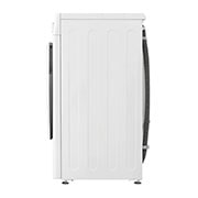 LG Slim 8 kg / 5 kg Kuivaava pesukone(Valkonen) - Steam, Energialuokka A/E, AI DD™, Smart Diagnosis™, 47,5cm syvyys, Side View, P2Y5PRP0W, thumbnail 14