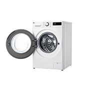 LG 9kg / 6 kg Kuivaava pesukone(Valkonen) - Steam, Energialuokka A/D, AI DD™, Smart Diagnosis™, Right door open, P4Y5VRP6W, thumbnail 13