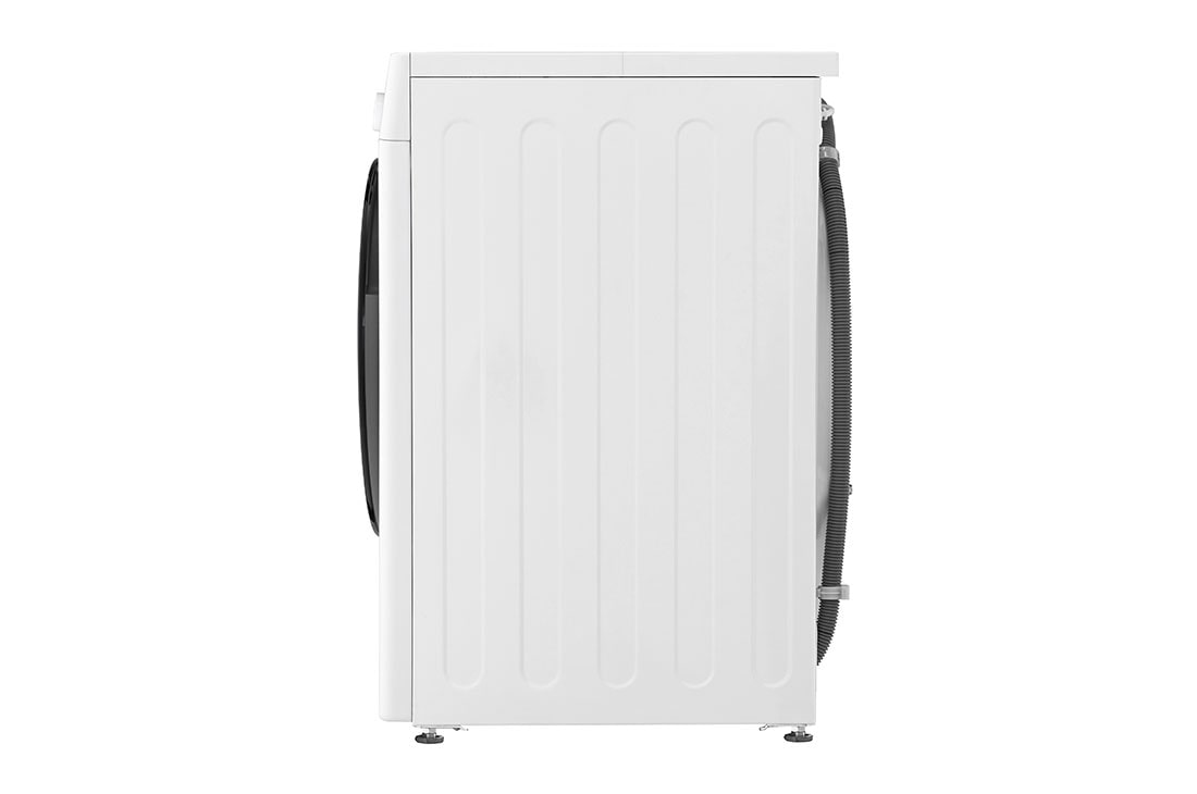 LG 11 kg Pyykinpesukone(Valkoinen) - Steam, Energialuokka A, TurboWash360™, AI DD™, Smart Diagnosis™, side, P4Y5EYW6WY, thumbnail 14