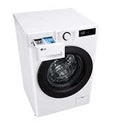 LG 11 kg Pyykinpesukone(Valkoinen) - Steam, Energialuokka A, TurboWash360™, AI DD™, Smart Diagnosis™, Top persppective open, P4Y5EYW6WY, thumbnail 9