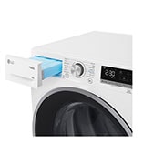 LG 9-kg DUAL Inverter Heat Pump™ Eco-Hybridikuivain Lämpöpumpputekniikalla , Ylhäältä avoin pesuainenäkymä, RH90V5AV7N, thumbnail 6
