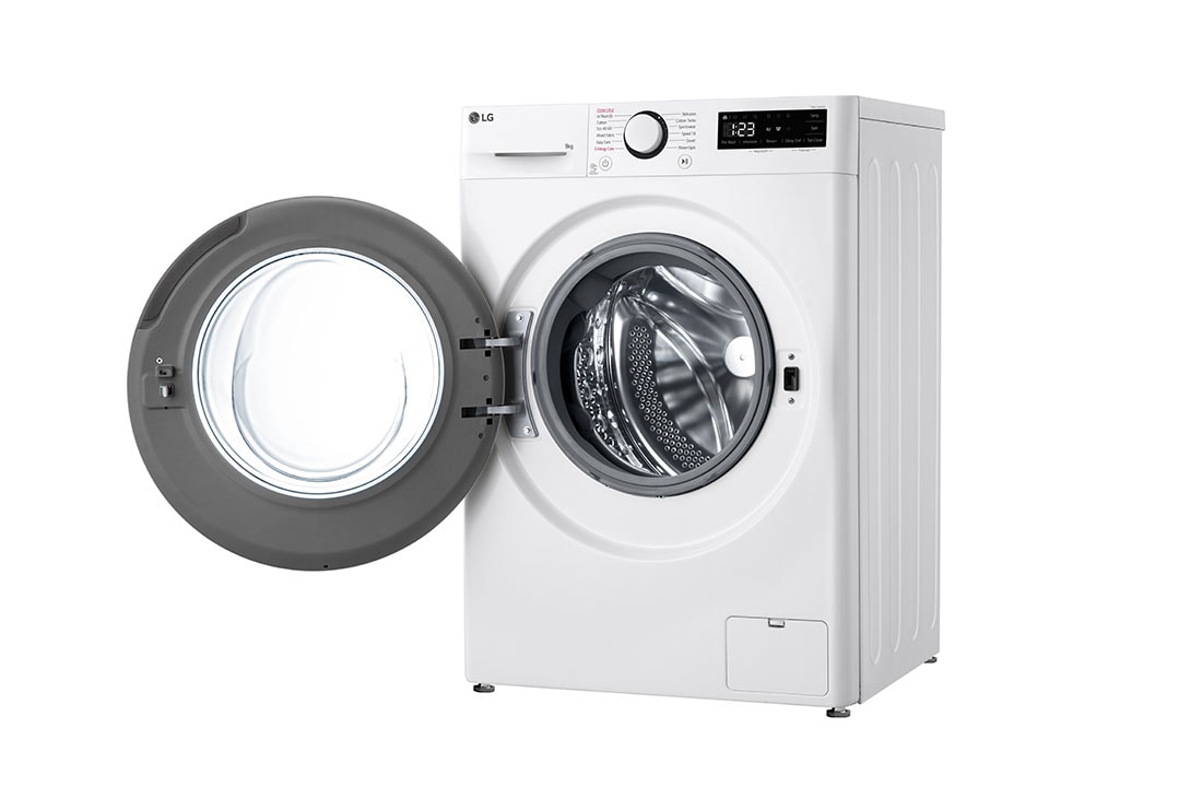 LG Slim 9 kg Pyykinpesukone(Valkoinen) - Steam, Energialuokka A, AI DD™,  Smart Diagnosis™, 47,5cm syvyys, Right open, F2Y5FYP6W, thumbnail 13