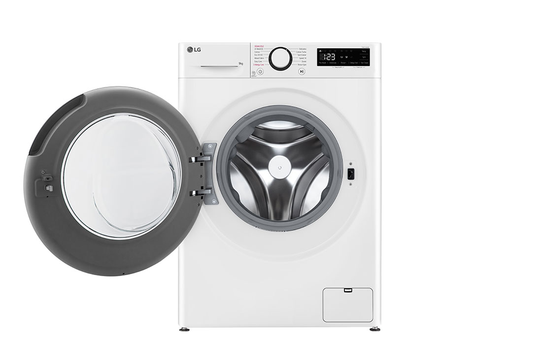 LG Slim 9 kg Pyykinpesukone(Valkoinen) - Steam, Energialuokka A, AI DD™,  Smart Diagnosis™, 47,5cm syvyys, Front open, F2Y5FYP6W, thumbnail 2