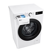 LG Slim 9 kg Pyykinpesukone(Valkoinen) - Steam, Energialuokka A, AI DD™,  Smart Diagnosis™, 47,5cm syvyys, Top perspective draw open, F2Y5FYP6W, thumbnail 8