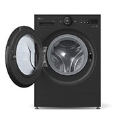 LG 11 kg Pyykinpesukone(Essence Black) - Energialuokka A, LCD-paneelilla, Auto Dose, TurboWash360™, AI DD™, Smart Diagnosis™ kanssa Wi-Fi, front open, F4X7511TBB, thumbnail 4