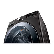LG 20 kg Pyykinpesukone(Musta)  - Energialuokka B, Steam, TurboWash™, AI DD™, Smart Diagnosis™ kanssa Wi-Fi, FVB20NS2TE, thumbnail 5
