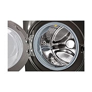 LG 20 kg Pyykinpesukone(Musta)  - Energialuokka B, Steam, TurboWash™, AI DD™, Smart Diagnosis™ kanssa Wi-Fi, FVB20NS2TE, thumbnail 6