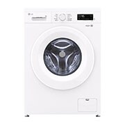 LG 8 kg Pyykinpesukone(Essence White) - Steam, Energialuokka A, 6 Motion DD, Smart Diagnosis™ kanssa Wi-Fi, front view, F4X1008NWH, thumbnail 1